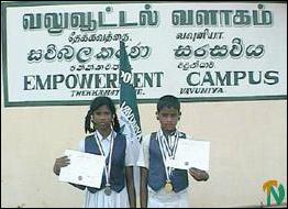 Nitharshan and Raveendran Thanusha.