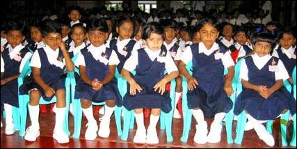 Every child in school programme.
