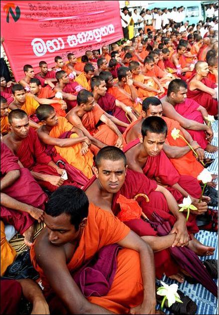 Buddhist Monks' protest
