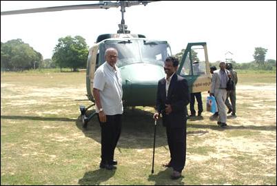 Thamilchelvan Returns from Paris