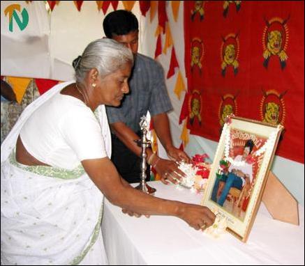 Thileepan's commemoration in Trinco