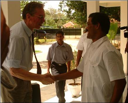 Furuhovde meets Thamilchelvan