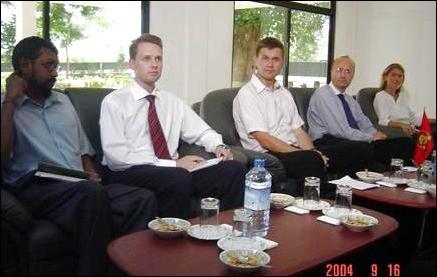 Norwegian facilitators meet LTTE