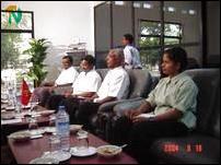 Norwegian facilitators meet LTTE