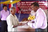 TRO supplies tractors under KSEDB loan scheme