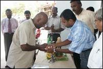 TRO supplies tractors under KSEDB loan scheme