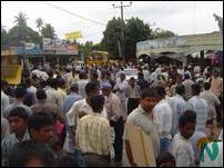 3rd phase of Human Chain Protest in Thenmaradchi