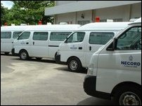 NECORD gifts ambulances