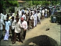 Mannar SSCP demo, 19 July 2005.