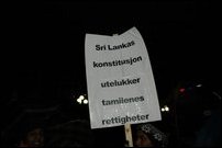 Tamils demonstrate in Oslo