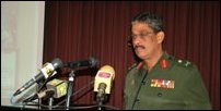 Sri Lanka Army Commander Maj. Gen. Sarath Fonseka (Photo: SLA)