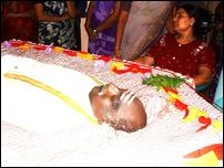 Vigneswaran funeral Tuesday