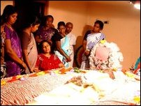 Vigneswaran funeral Tuesday