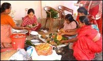 Potkerni war affected women start small industries project