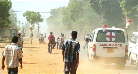 Tamileelam Police HQ attacked