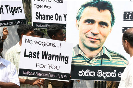 Expel Norwegian Ambassador from Colombo 