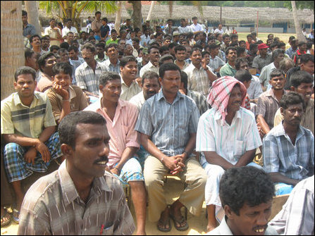 The IDPs held in Koapaay and Kaithadi in Jaffna district