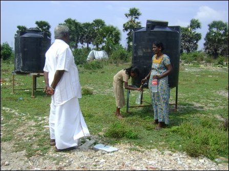 SLA soldiers try to evict resettled Tamil families