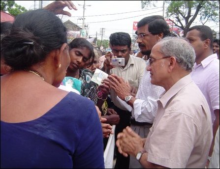 JVP-backed protestors in Jaffna