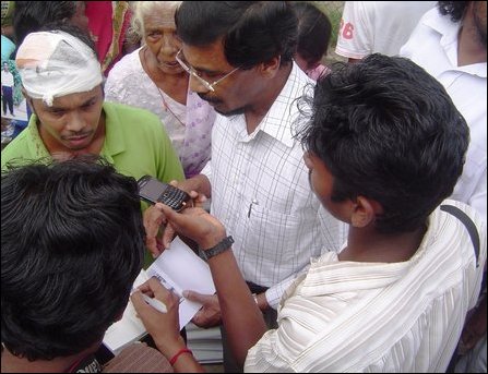 JVP-backed protestors in Jaffna