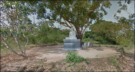 Buddha statue Shanthipura